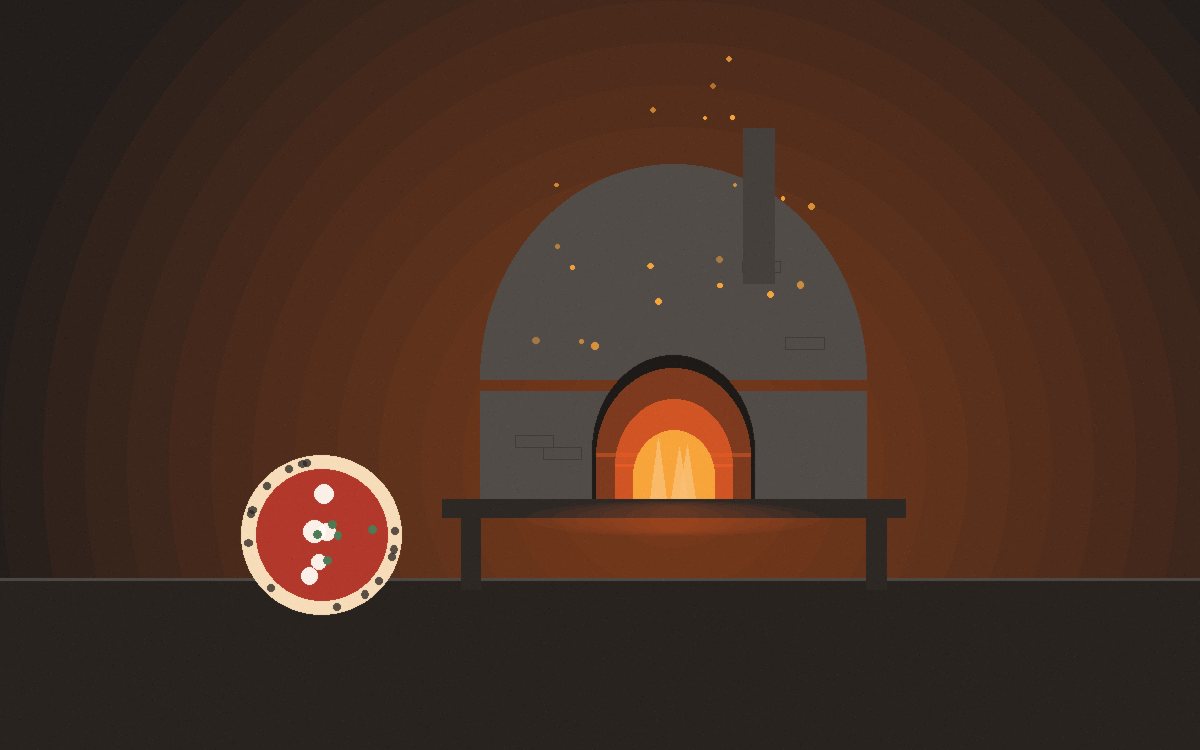 An infrared thermometer pointed at the centre of an oven floor, reading 430 degrees