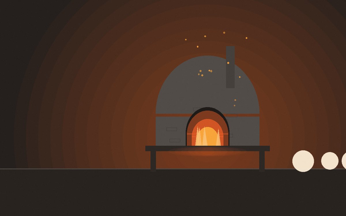 Horno de mesa a gas con una garrafa al lado en un patio pequeño junto a un cerco